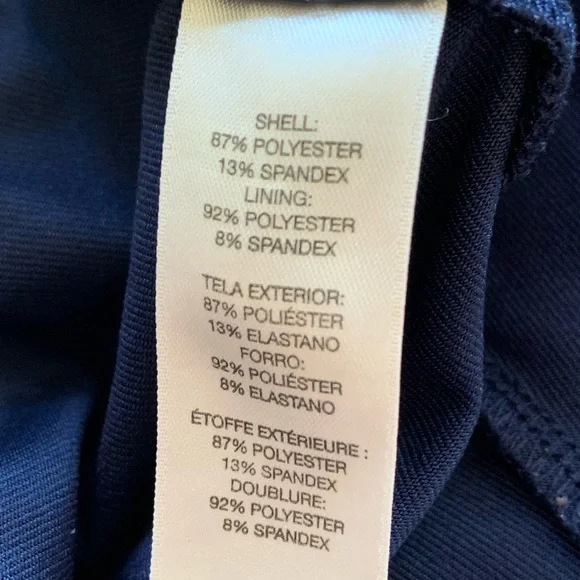 CHICO’S (Size 3) Blue Skort - Picture 4 of 4